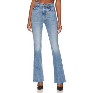 Mother High Waisted Weekender Slice Heel Belle de Jour